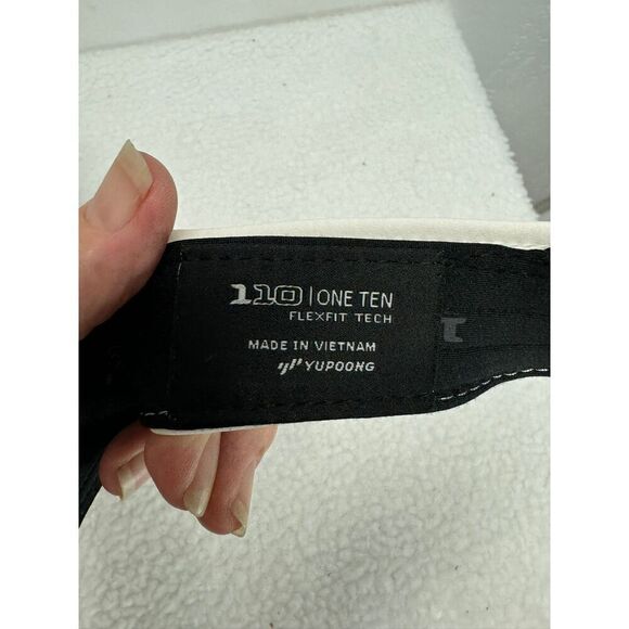 Ping Black White Terry Cloth Visor Cap Adjustable Vintage Golf Unisex - Picture 7 of 7